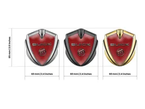 Buick Metall Emblem Abzeichen Pro Stil Edelstahl
